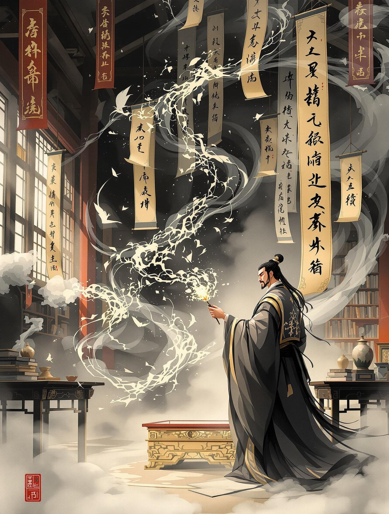 墨魂 - 风车动漫官网 风车动漫官网墨魂番剧封面 - 文墨仙侠题材动画